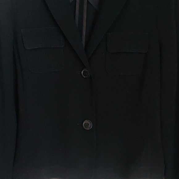 Black Renfrew Two Button Blazer 10 - Picture 3 of 5